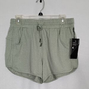 NWT Kyodan Desert Sage Heather Ladies Moss Jersey Short Size Small Athleisure